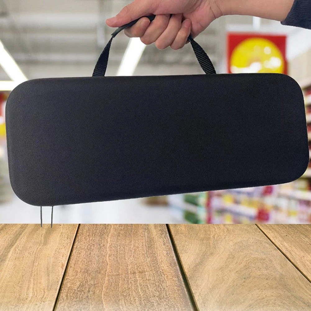 Projector Case for HY300 Shock-Absorbing Protective Storage Bag Carrying Organizer Outdoor Black